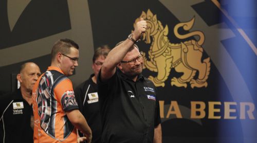 James Wade besiegt Benito van de Pas im Achtelfinale des Grand Slam of Darts