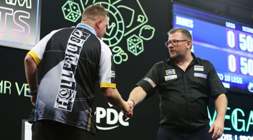 James Wade 10:8 Chris Dobey