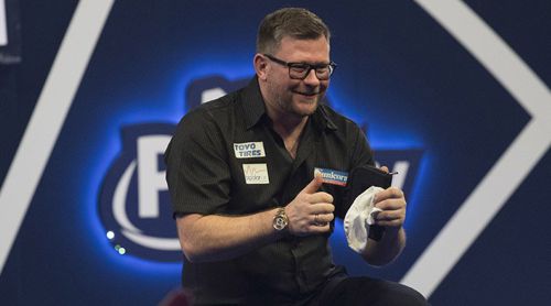 James Wade wirft Keegan Brown aus der WM