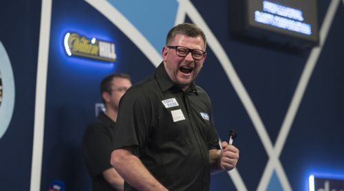 James Wade stets mit perfektem Timing