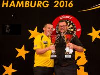 James Wade und Dave Chisnall European Darts Matchplay
