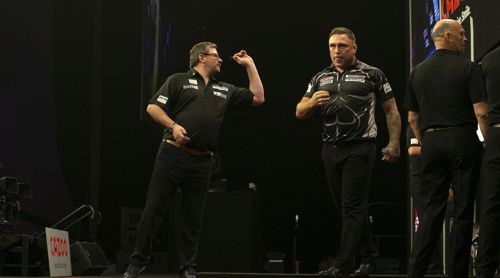 James Wade und Gerwyn Price
