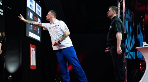 James Wade und der Österreicher Hannes Schnier
