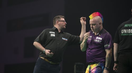 James Wade hatte keine Probleme mit Peter Wright