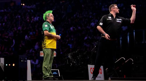 James Wade und Peter Wright in London