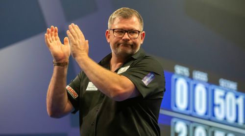 James Wade ist zufrieden