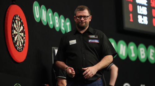 James Wade ist enttäuscht über sein Ausscheiden beim World Grand Prix 2017