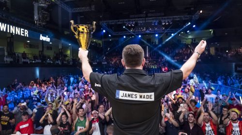 James Wade - der einzige Dartspieler mit TÜV