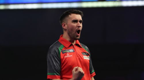 Jamie Lewis zeigte im Achtelfinale der Darts WM das Spiel seines Lebens