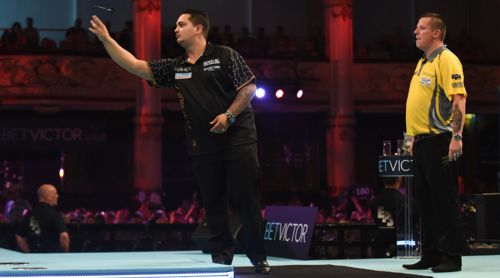 Jeffrey de Zwaan Darts Wurftechnik