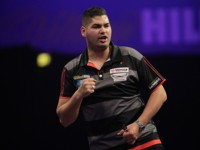 Jelle Klaasen bei der PDC Darts WM 2015