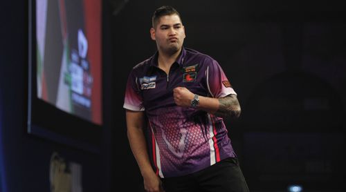 Jelle Klaasen bei der PDC Weltmeisterschaft 2017