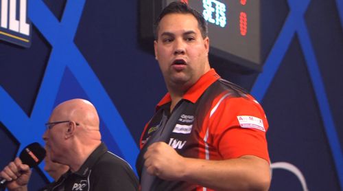 Jermaine Wattimena Dart Weltmeisterschaft