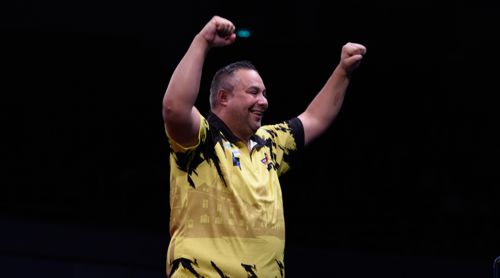 Jermaine Wattimena 10:4 Luke Humphries