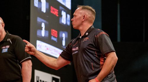 Jerry Hendriks besiegte den Deutschen Christian Bunse bei seinem PDC-Debüt
