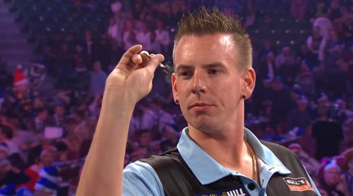 Jerry Hendriks bei der PDC Darts WM 2017