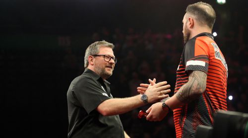 Joe Cullen und James Wade Premier League