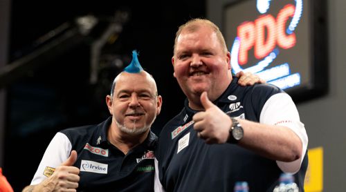 John Henderson und Peter Wright