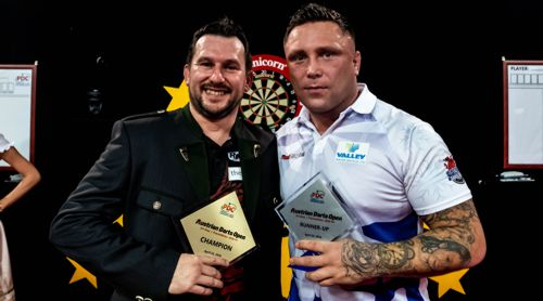 Jonny Clayton gewinnt die Austrian Darts Open