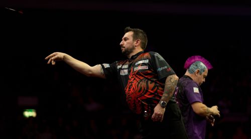 Jonny Clayton und Peter Wright