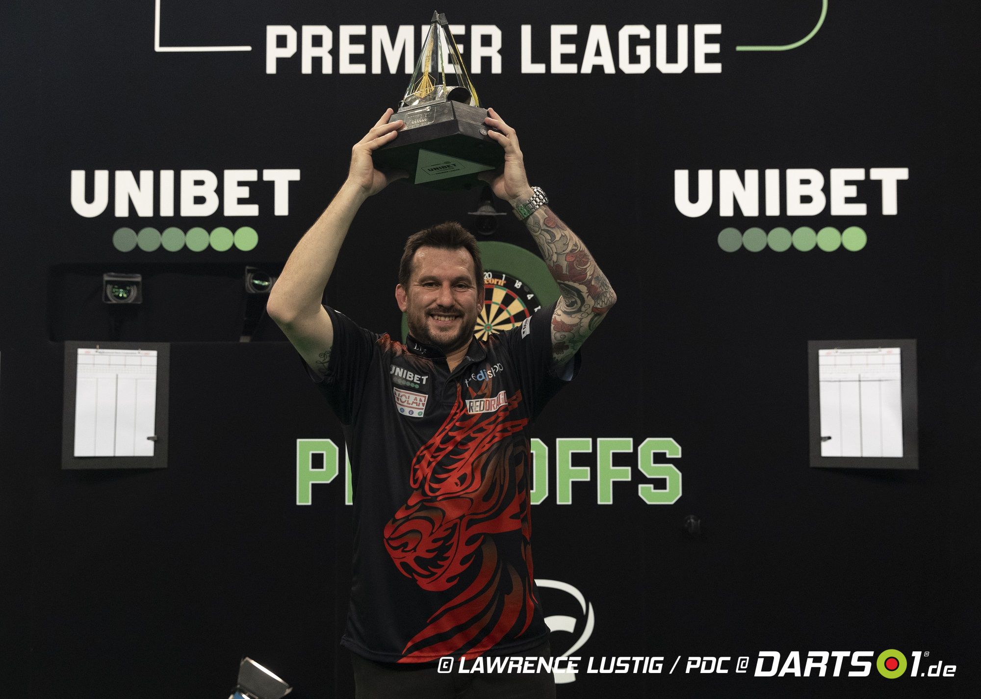 Jonny Clayton gewinnt die Premier League 2021