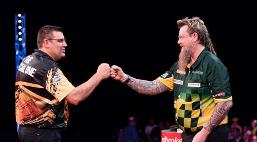 Jos de Sousa mit Krimi gegen Simon Whitlock