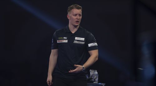 Josh Payne - hier bei der Darts-WM 2020