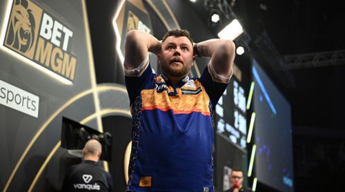 Josh Rock mit dem 9-Darter