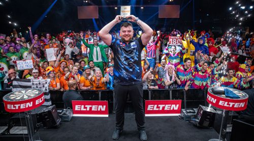 Josh Rock gewinnt mit der Dutch Darts Championship sein erstes Turnier auf der European Tour