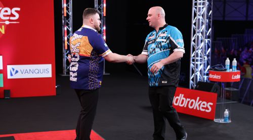 Josh Rock 10:6 Rob Cross