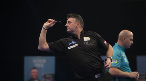 Justin Pipe zum Auftakt des Grand Slam 2020 gegen Rob Cross