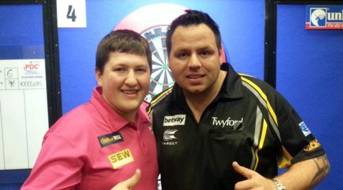 Keegan Brown und Adrian Lewis