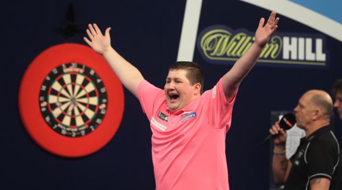 Keegan Brown besiegte den Österreicher Zoran Lerchbacher in der zweiten Runde der WM