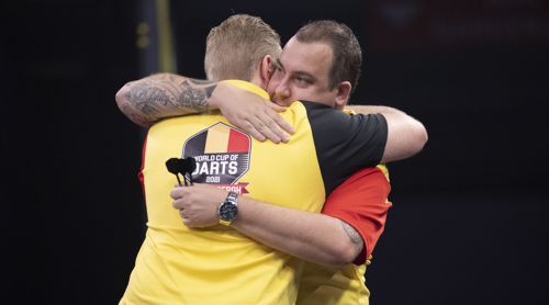 Kim Huybrechts und Dimitri Van den Bergh aus Belgien