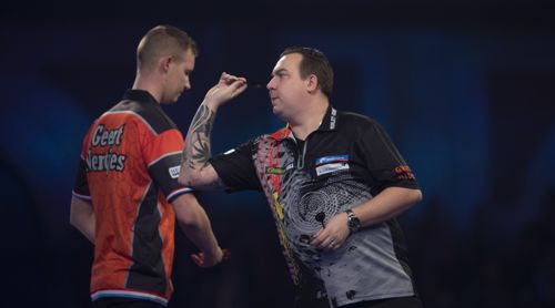 Kim Huybrechts und Geert Nentjes Darts-WM 2020