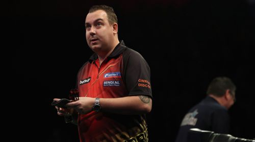 Kim Huybrechts verliert erneut und ist damit aus der Premier League Darts 2017 ausgeschieden