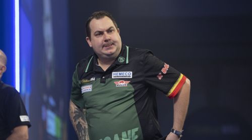 Kim Huybrechts sauer auf sich selbst