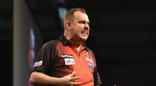 Kim Huybrechts wird leicht zornig