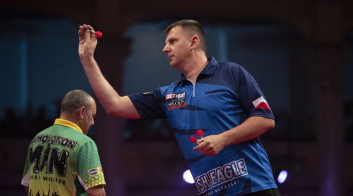 Krzysztof Ratajski und Darren Webster