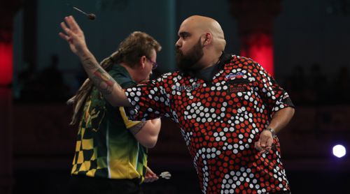 Kyle Anderson und Simon Whitlock gehören zu den besten Dartspielern Australiens