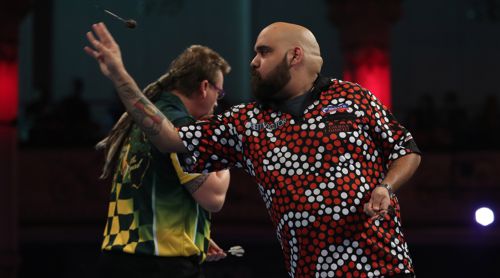 Kyle Anderson und Simon Whitlock gehören zu den besten Dartspielern Australiens