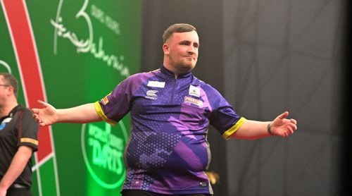 Luke Littler Bahrain Darts Masters 2024