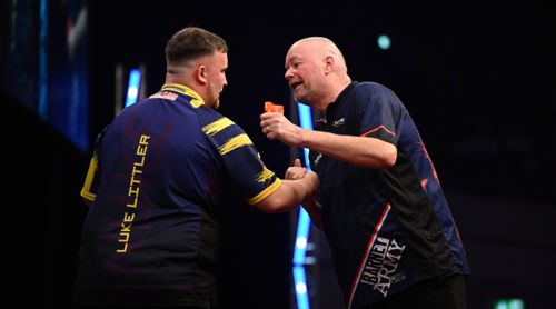 Luke Littler 6:1 Raymond van Barneveld Luke Littler 6:1 Raymond van Barneveld