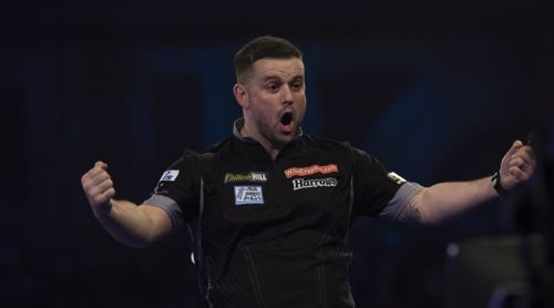 Luke Woodhouse sorgt fuer die naechste Ueberraschung der Darts-WM