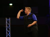 Martin Schindler bei der European Darts Trophy 2015 in Mülheim