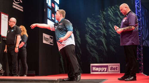 Martin Schindler vergibt in Hamburg Matchdarts gegen Andy Hamilton