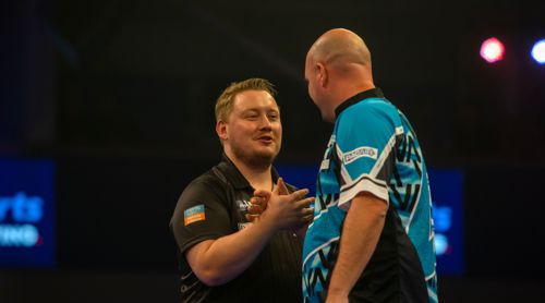 Martin Schindler unterliegt Rob Cross