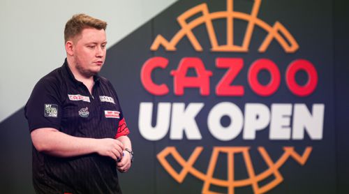 Martin Schindler muss sich im Viertelfinale der UK Open 2023 geschlagen geben
