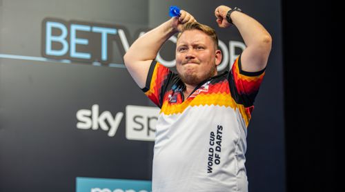 Martin Schindler vertritt die deutschen Farben