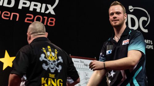 Max Hopp besiegte mit Mervyn King einen seiner Lieblingsgegner
